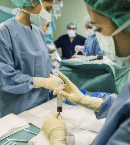 How cultured mesenchymal cells (CMC) are applied in cases of patellar tendon rupture